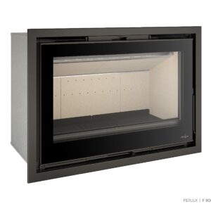 Inserto camino a legna Ferlux F-900 5 STELLE ventilato e canalizzabile CONTO TERMICO