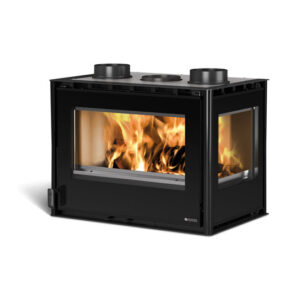 Inserto camino nordica 70 crystal angolo