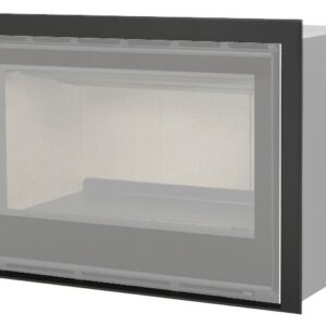 Cornice inserto camino Bellido Cristal 80 a 3 lati da 5 cm