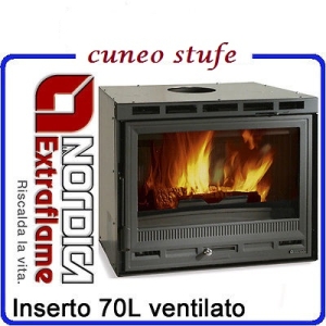 Caminetto inserto per camino la nordica l-70